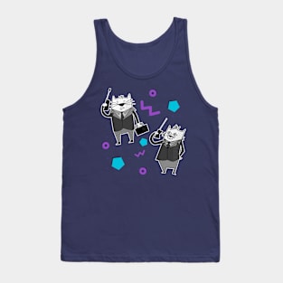 80s excetutive cats Tank Top